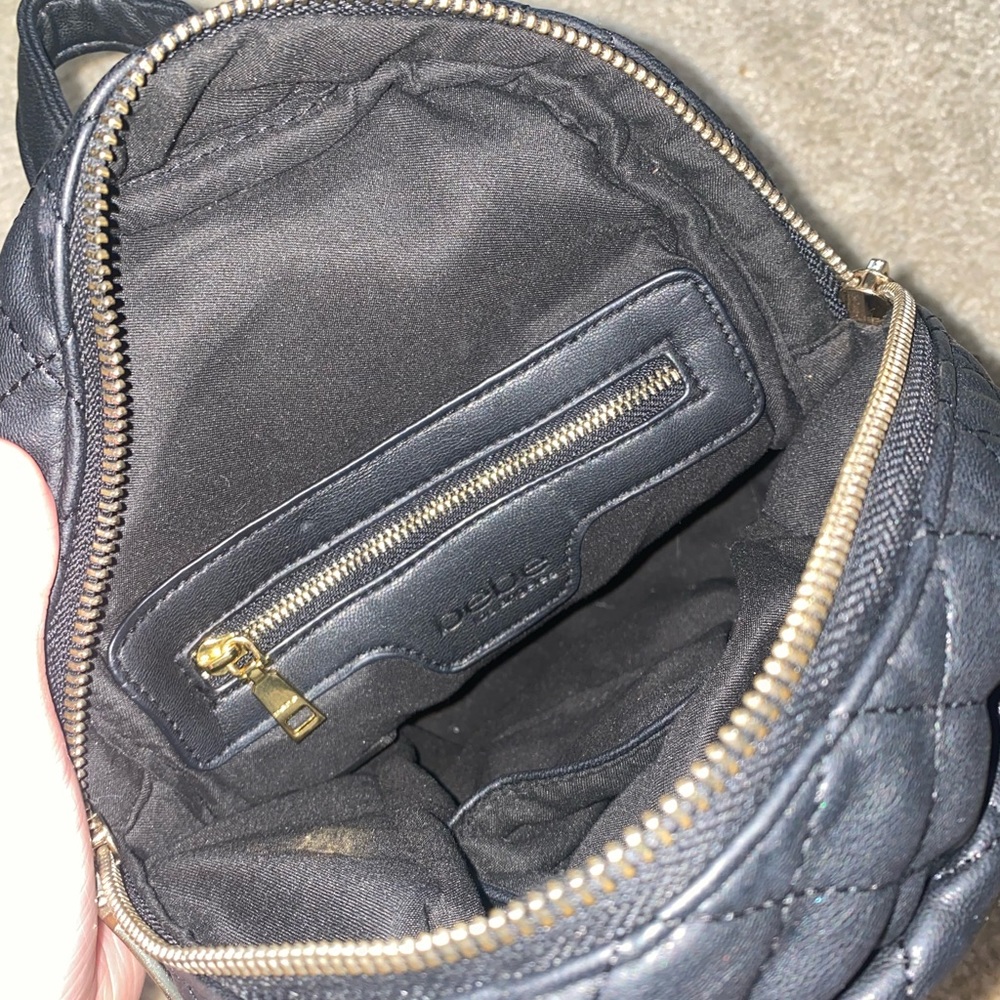 Black Bebe Mini Backpack - image 5